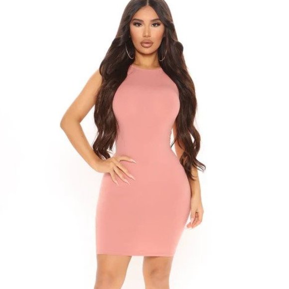 Fashion Nova Dresses & Skirts - Custom Made Mini Dress - Rose